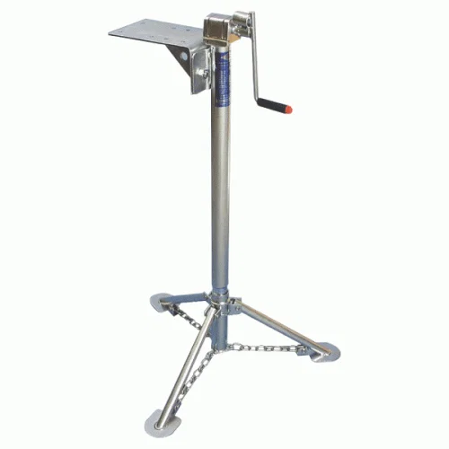 12040 – RIECO-TITAN Camper Jack, For Use With Truck Camper Heavy Duty Tripod Jack 2000 Pound Capacity Per Jack 38 Inc...